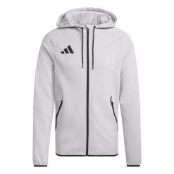 Bluza Adidas Sport Tt Sw Hd Dorośli. Szare bluzy z kapturem Adidas, l, bez wzorów, z bawełny, z kapturem. Za 279.99 zł.