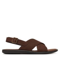 Sandały Lasocki. Brązowe sandały Lasocki, bez zapięcia. Za 159.99 zł.