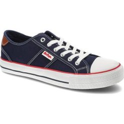 Granatowe Trampki Lee Cooper Modne Buty Męskie. Niebieskie trampki Lee Cooper, m, z aplikacjami, bez zapięcia. Za 119.00 zł.