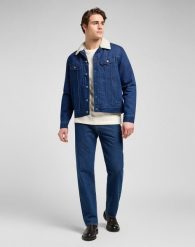 MESKA KURTKA LEE SHERPA JACKET SAVE IT 112370428. Kurtki Lee, l, bez wzorów, z jeansu, bez kaptura. Za 349.99 zł.