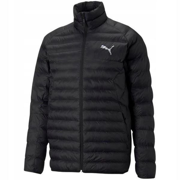Męska Kurtka PackLITE PrimaLoft Padded Jacket. Czarne kurtki Puma, m, bez wzorów, z puchu, bez kaptura. Za 556.99 zł.