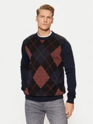INDICODE Sweter Bagge 35-784 Granatowy Regular Fit. Niebieskie swetry rozpinane INDICODE, m, bez wzorów, z bawełny, bez kołnierzyka, bez ramiączek. Za 139.99 zł.