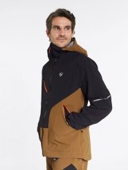 Ziener Kurtka funkcyjna "Nuro" w kolorze jasnobrązowym rozmiar: 46. Brązowe kurtki outdoor i hardshell Ziener, m, bez wzorów, z materiału, bez kaptura. Za 318.47 zł.