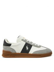 Polo Ralph Lauren Sneakersy 809956119002 Biały. Białe buty sportowe casual Polo Ralph Lauren, bez wzorów, ze skóry, bez zapięcia. Za 469.99 zł.