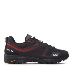Trekkingi Millet. Czarne buty trekkingowe Millet, bez wzorów, z gore-texu, bez zapięcia. Za 729.99 zł.