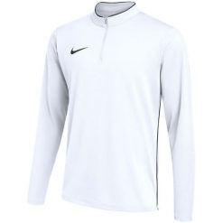 Bluza męska Nike Dri-Fit Park 26 Drill Top. Białe bluzy Nike, m, bez wzorów, z materiału, bez kaptura. Za 115.99 zł.