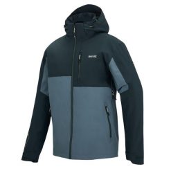 Męska wodoodporna kurtka turystyczna Bosfield Panelled z kapturem. Niebieskie kurtki Regatta, m, bez wzorów, z materiału, z kapturem. Za 343.99 zł.
