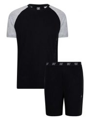 CR7 Piżama w kolorze czarnym rozmiar: XXL. Czarne piżamy CR7, xxl, bez wzorów, z bawełny, bez ramiączek. Za 128.25 zł.