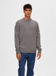 Selected Homme Sweter 16090155 Szary Regular Fit. Szare swetry rozpinane Selected Homme, m, bez wzorów, z wełny, bez kołnierzyka, bez ramiączek. Za 189.99 zł.