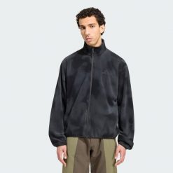 Bluza polarowa z suwakiem na całej długości Terrex Multi Climawarm. Czarne bluzy bez kaptura Adidas, l, bez wzorów, z materiału, bez kaptura. Za 349.00 zł.