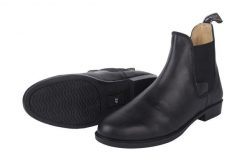 Sztyblety do jazdy konnej START Basic. Czarne sztyblety START, bez wzorów, z materiału, bez obcasa, bez zapięcia. Za 233.99 zł.