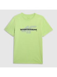 4F Koszulka w kolorze zielonym rozmiar: 3XL. Zielone bezrękawniki 4F, xl, bez wzorów, z bawełny, bez kołnierzyka, bez ramiączek. Za 48.73 zł.