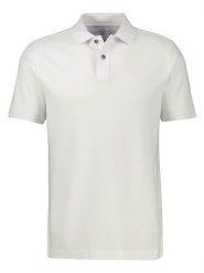 Lerros Koszulka polo w kolorze białym rozmiar: XXL. Białe koszulki polo Lerros, xxl, bez wzorów, z bawełny, bez kołnierzyka, bez ramiączek. Za 78.99 zł.