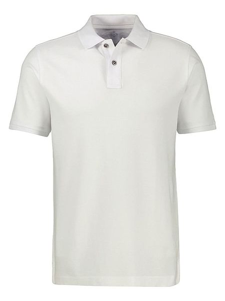 Lerros Koszulka polo w kolorze białym rozmiar: 3XL. Białe koszulki polo Lerros, xl, bez wzorów, z bawełny, bez kołnierzyka, bez ramiączek. Za 65.69 zł.