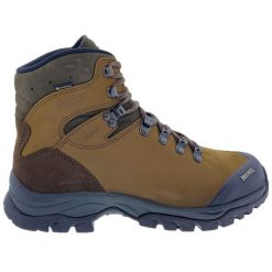 Buty trekkingowe męskie Meindl Kansas z membraną Gore-Tex. Brązowe buty trekkingowe MEINDL, bez wzorów, z gore-texu, bez zapięcia, trekkingowe, gore-tex. Za 939.50 zł.