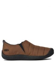 Keen Półbuty Howser II 1026859-10 Szary. Szare eleganckie półbuty Keen, bez wzorów, z materiału, bez obcasa, bez zapięcia. Za 219.99 zł.