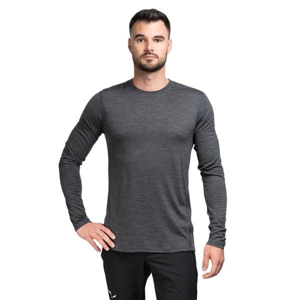 Longsleeve męski Smartwool Classic All-Season Merino Baselayer Boxed. Szare bielizna termoaktywna Smartwool, l, bez wzorów, bez ramiączek. Za 371.55 zł.