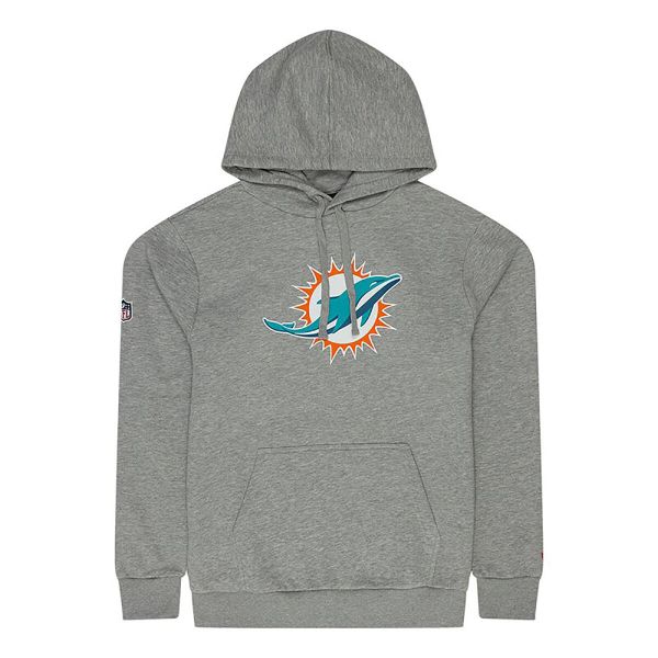 Bluza z kapturem Miami Dolphins NFL. Białe bluzy z kapturem New Era, m, bez wzorów, z bawełny, z kapturem. Za 228.00 zł.