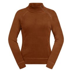 Polar ELT Osaka. Brązowe bluzy z polaru ELT, bez wzorów, z polaru, bez kaptura. W wyprzedaży za 204.40 zł.