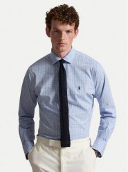 Polo Ralph Lauren Koszula 710B22587001 Niebieski jasny Regular Fit. Niebieskie koszule Polo Ralph Lauren, l, bez wzorów, z bawełny, bez kołnierzyka, bez ramiączek. Za 619.99 zł.