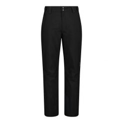Spodnie narciarskie z zamykanymi bocznymi kieszeniami CMP. Czarne spodnie narciarskie i snowboardowe CMP, m, bez wzorów, narciarskie. W wyprzedaży za 437.70 zł.
