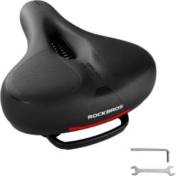 Ergonomiczne siodełko rowerowe z żelem. Pielęgnacja ciała ROCKBROS. Za 86.84 zł.