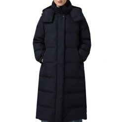 Kurtka GEOX LARYSSE Niebieski. Niebieskie kurtki Geox, bez wzorów, z tkaniny, bez kaptura. Za 824.99 zł.