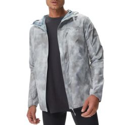 Kurtka męska wiatrówka Jack Wolfskin PRELIGHT WINDBREAKER. Białe kurtki Jack Wolfskin, l, bez wzorów, ze skóry, z kapturem. Za 559.00 zł.