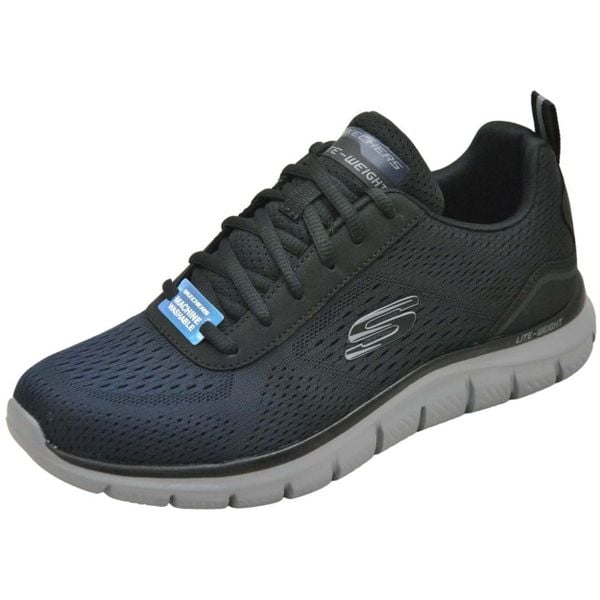 Buty męskie sportowe Skechers RIPKENT. Szare buty sportowe casual Skechers, bez wzorów, bez zapięcia. W wyprzedaży za 229.00 zł.