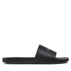 Klapki Calvin Klein Jeans. Czarne klapki Calvin Klein Jeans, z jeansu. Za 149.99 zł.