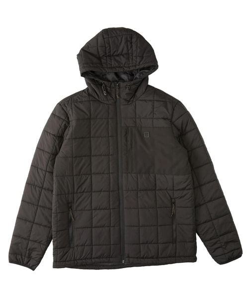 Kurtka męska Billabong Journey Puffer pikowana z kapturem. Czarne kurtki Billabong, l, bez wzorów, z poliesteru, z kapturem. Za 224.49 zł.