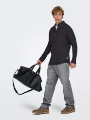 ONLY & SONS Dżinsy "Onsedge" - Straight fit - w kolorze szarym rozmiar: W31/L34. Szare jeansy Only & Sons, l. Za 114.95 zł.