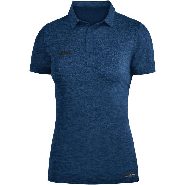 Polo Jako Premium Basics. Niebieskie koszulki polo JAKO, bez wzorów, bez kołnierzyka, bez ramiączek, do piłki nożnej. Za 191.00 zł.