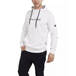 Bluza męska Fundango Hoover z kapturem. Białe bluzy z kapturem Fundango, m, bez wzorów, z kapturem. Za 379.90 zł.