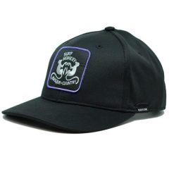 Czapka Trucker - Z recyklingu - 6 paneli - Sport / Jeden rozmiar (Czarny). Czarne czapki z daszkiem SURF MONKEY, z aplikacjami, z gumy. Za 179.95 zł.