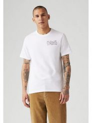 Levi's Koszulka w kolorze białym rozmiar: M. Białe bezrękawniki Levi's®, m, bez wzorów, z bawełny, bez kołnierzyka, bez ramiączek. Za 82.64 zł.