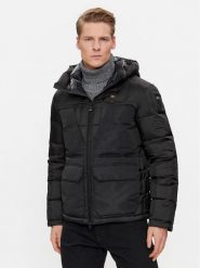Blauer Kurtka puchowa 23WBLUC03008 Czarny Regular Fit. Czarne kurtki Blauer, m, bez wzorów, z puchu, bez kaptura. Za 1,339.00 zł.