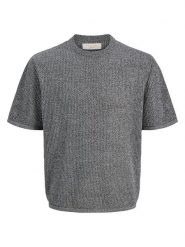 Jack & Jones Sweter "Jorcassis" w kolorze szarym rozmiar: S. Szare swetry nierozpinane Jack & Jones, s, bez wzorów, z bawełny, bez kołnierzyka, bez ramiączek. Za 70.24 zł.