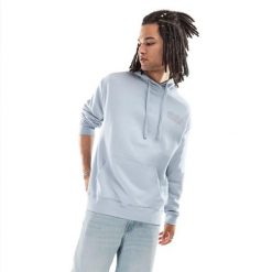 Bluza dresowa lifestyle z kapturem męska Rise. Niebieskie bluzy z kapturem SIROKO, m, bez wzorów, z bawełny, z kapturem. Za 78.00 zł.