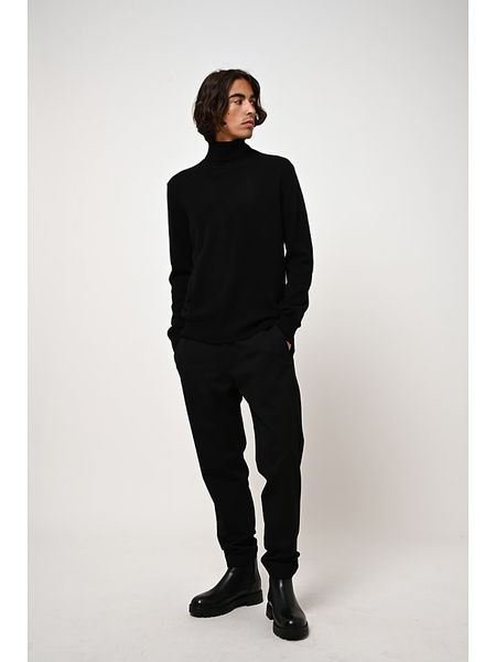 AUTHENTIC CASHMERE Kaszmirowy golf "Bange" w kolorze czarnym rozmiar: L. Czarne golfy AUTHENTIC CASHMERE, l, bez wzorów, z kaszmiru, bez ramiączek. Za 434.99 zł.