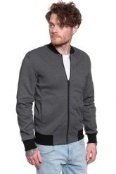 SELECTED HOMME SLHJUAN BOMBER SWEAT JACKET MĘSKA KURTKA PRZEJŚCIOWA BLACK 16070483. Czarne kurtki Selected, m, bez wzorów, bez kaptura. Za 129.99 zł.