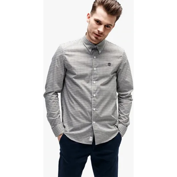 Timberland Koszula Ls Suncook River Gingham Dobby , zielony, rozmiar XXL. Zielone koszule Timberland, m, bez wzorów, z materiału, bez kołnierzyka, bez ramiączek. W wyprzedaży za 229.99 zł.