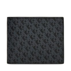 Portfel męski Calvin Klein Jeans. Czarne portfele Calvin Klein Jeans, bez wzorów, z jeansu. Za 209.99 zł.