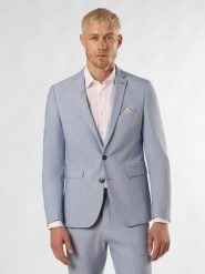 Finshley & Harding London kurtka modułowa - Brixdon Mężczyźni Slim Fit niebieski, 94. Niebieskie kurtki Finshley & Harding London, m, bez wzorów, bez kaptura. Za 549.95 zł.