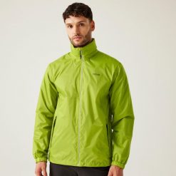 Lyle IV męska turystyczna wodoodporna kurtka. Zielone kurtki Regatta, m, bez wzorów, bez kaptura. Za 149.99 zł.