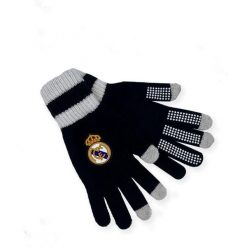 Real Madryt rękawiczki zimowe RM5GU2 czarne. Czarne rękawiczki REAL MADRID, na zimę, bez wzorów, z bawełny. Za 89.99 zł.