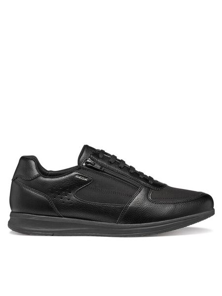 Geox Sneakersy U Avery U65H5A 0BURJ C9999 Czarny. Czarne buty sportowe casual Geox, bez wzorów, z materiału, bez zapięcia. Za 336.99 zł.