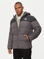 INDICODE Kurtka puchowa Alanin 15-802 Szary Regular Fit. Szare kurtki INDICODE, m, bez wzorów, z puchu, bez kaptura. Za 159.99 zł.