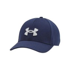 Czapka z daszkiem męska Under Armour. Niebieskie czapki z daszkiem Under Armour, na zimę, bez wzorów. Za 76.99 zł.