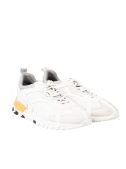 Geox Sneakersy "Grecale B" | U028ZB 04622 | Mężczyzna | Biały. Białe buty sportowe casual Geox, bez wzorów, ze skóry, bez zapięcia. W wyprzedaży za 359.00 zł.